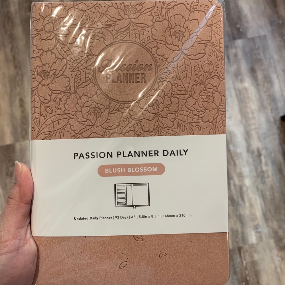 Passion planner daily Undated